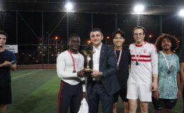 Uluslararası öğrenciler arası futbol turnuvası