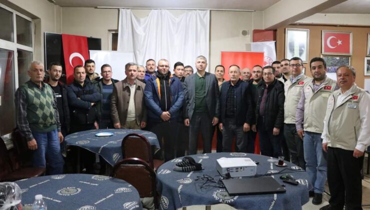 Çiftçilere gece eğitimleri