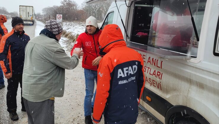 TIR şoförlerine ikram