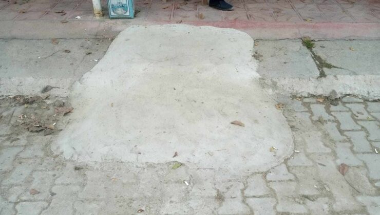 ‘Engelliler için rampa yapılsın’