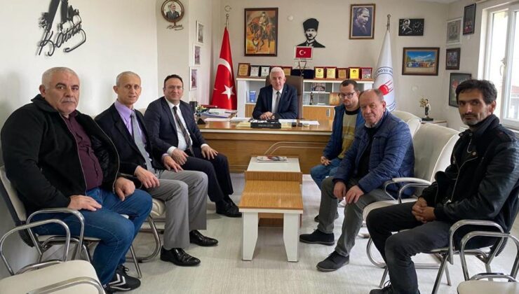 Saadet Partisi’nden ETUS’a Ziyaret