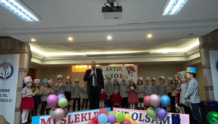 Miniklerin okuma bayramı etkinliği