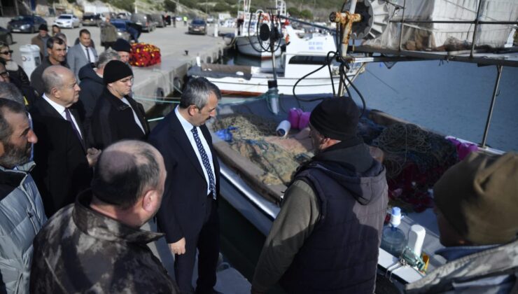 İbrice Limanı’nda incelemede bulundu