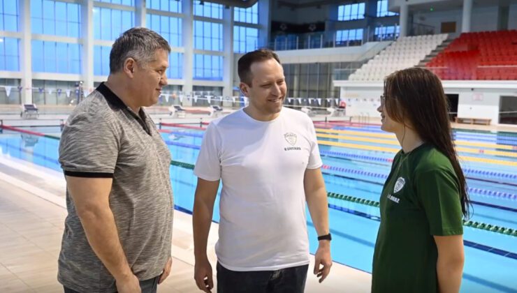 Ukraynalı genç yüzücü şampiyonluğu hedefliyor