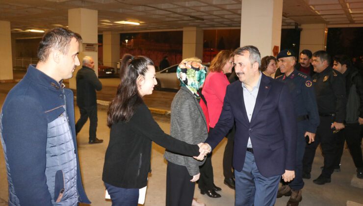 Vali Sezer’den görevi başındaki personele ziyaret