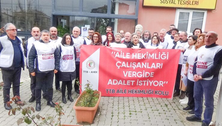 Aile hekimleri “vergide adalet” istiyor