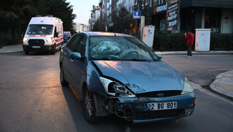 Edirne’de trafik kazası