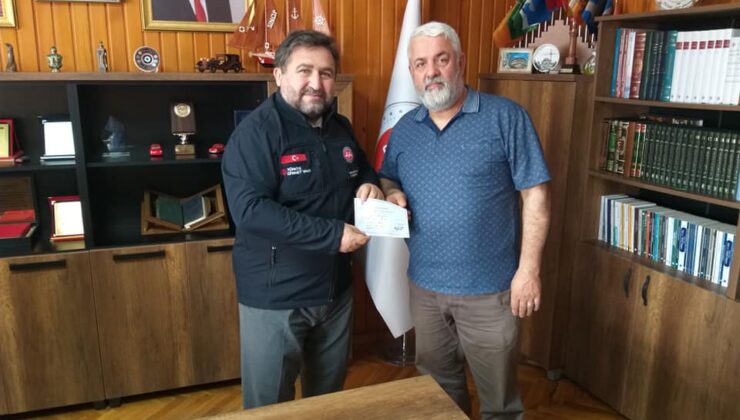 Kur’an Kursu inşaatına 1 milyon 750 bin bağış