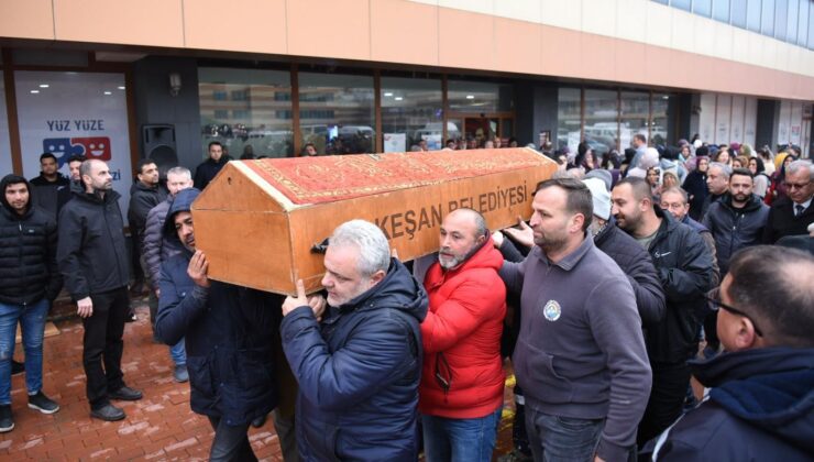 Belediye personeline veda