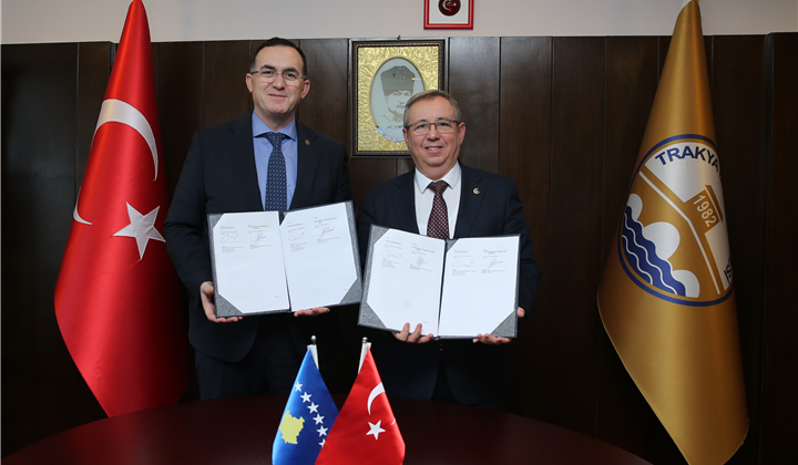 Trakya Üniversitesi’nden iş birliği anlaşması