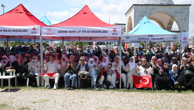 Kutsal topraklara uğurlandılar