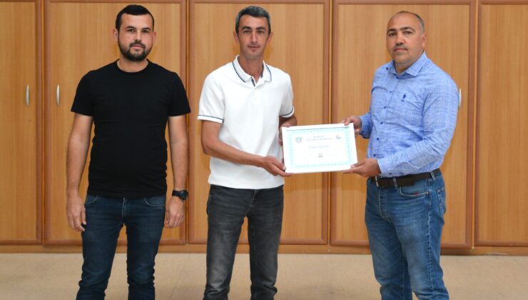 İlk arpaya 100 litre mazot hediye