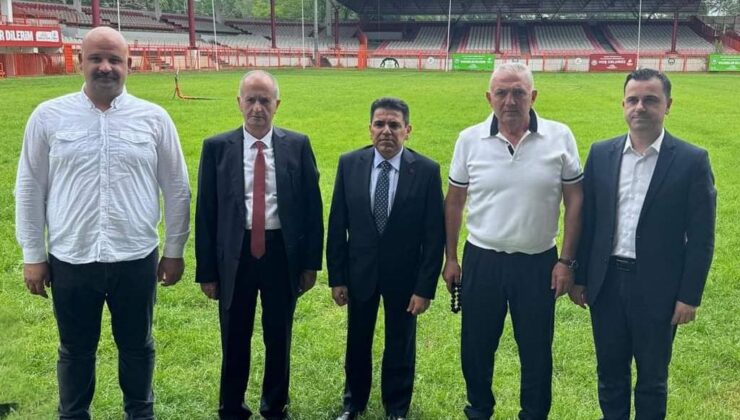 Dualı çayırı incelediler