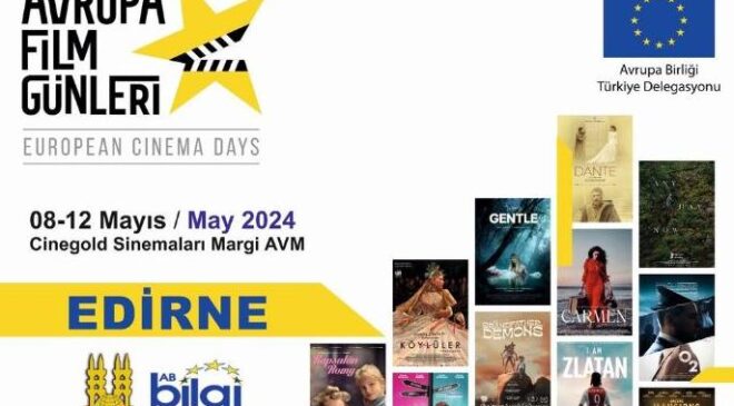Edirne, Avrupa Film Günleri’ne ev sahipliği yapacak
