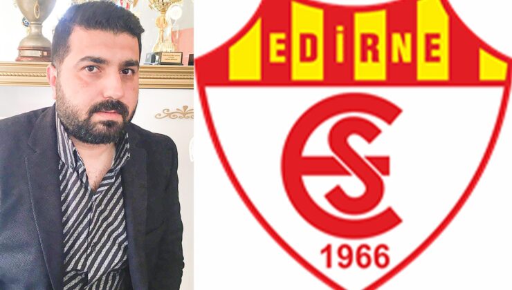 Edirnespor’un başkanı değişmedi