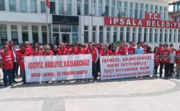 İpsala Belediyesinden 58 işçi çıkarıldı