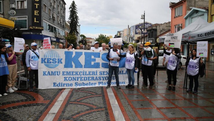 İsrail’in Gazze’ye saldırıları protesto edildi