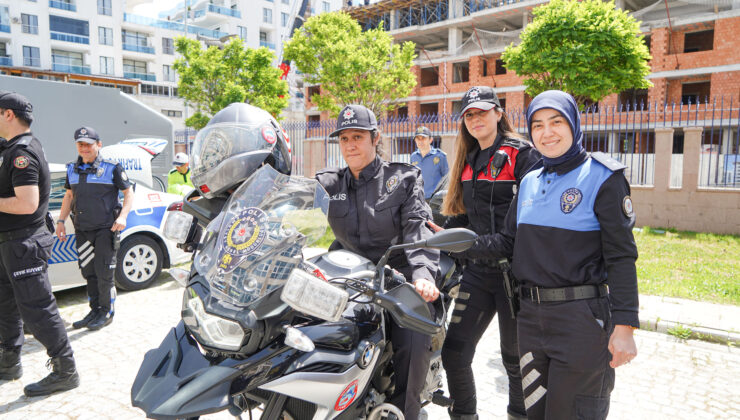 Özel çocuklar temsili polis oldu