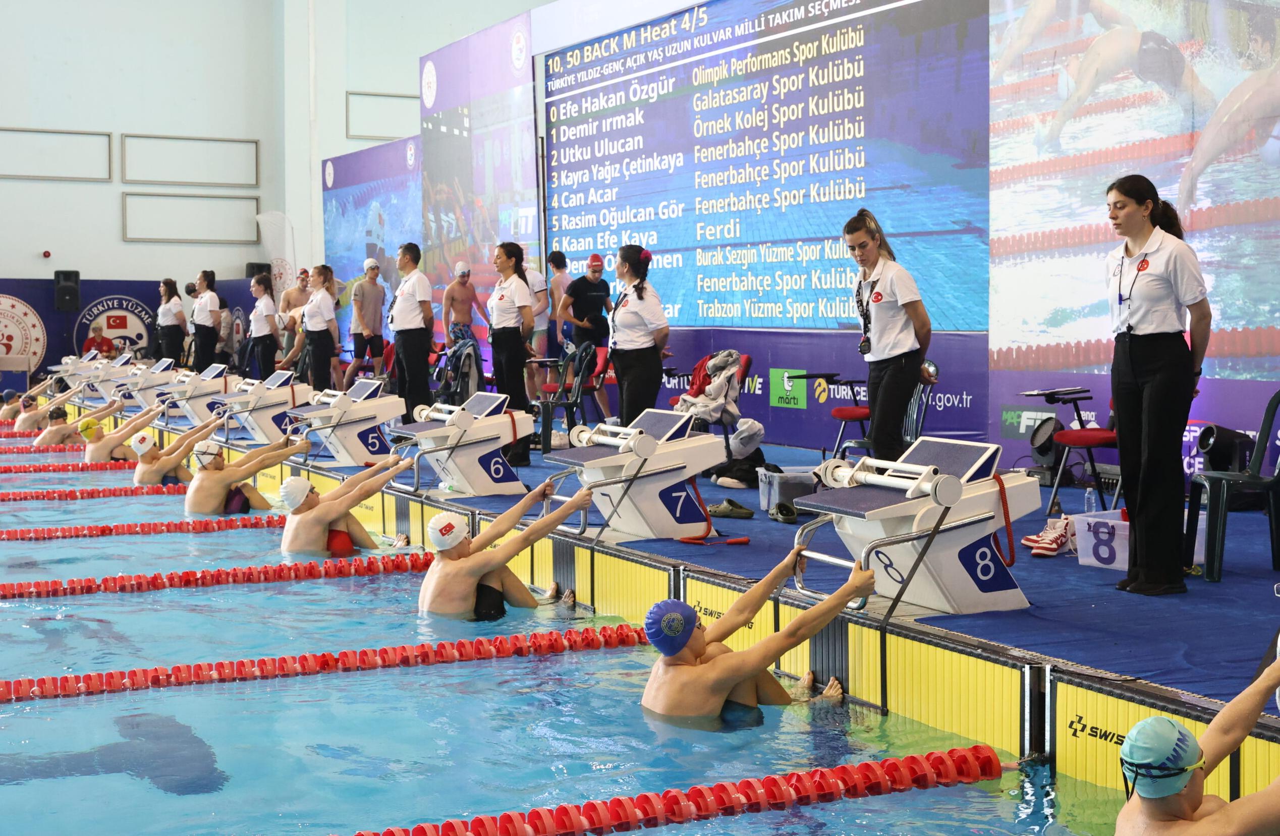 Yüzmede 2 Türkiye rekoru kırıldı