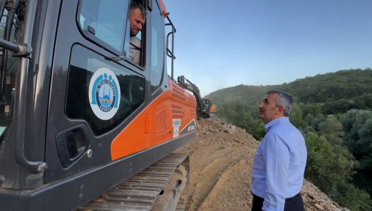 Sınır hattındaki çalışmaları inceledi