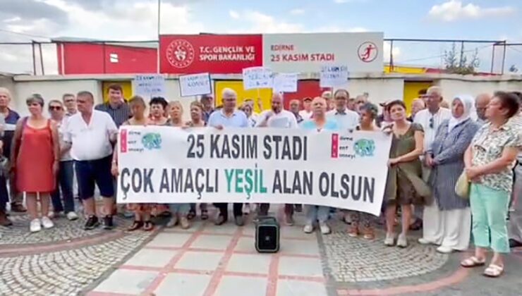 ‘25 Kasım stadı yeşil alan olsun’