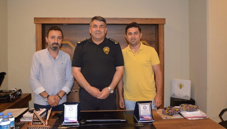 Emniyet Müdürü Karaburun’dan ziyaret