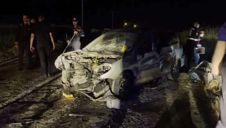 Tekirdağ’da korkunç kaza!