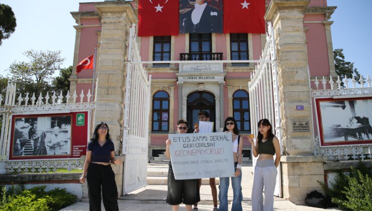 Ulaşım zammını protesto ettiler