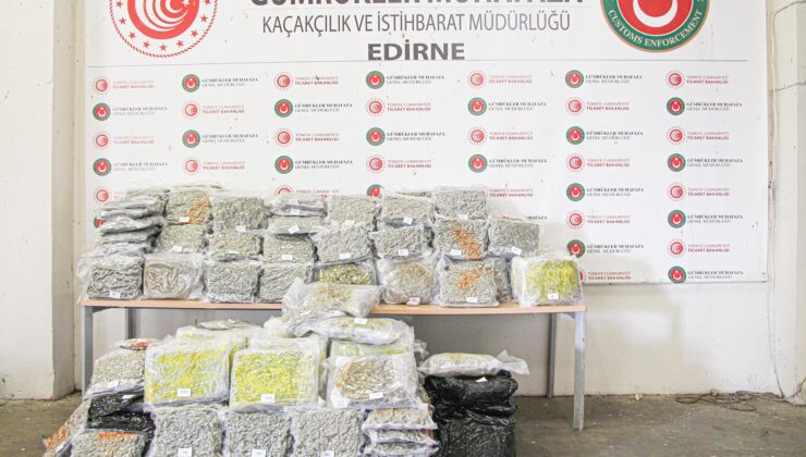 2 tırda 244 kilo uyuşturucu