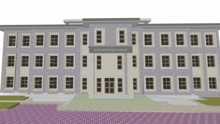 Enez’e yeni hükümet konağı