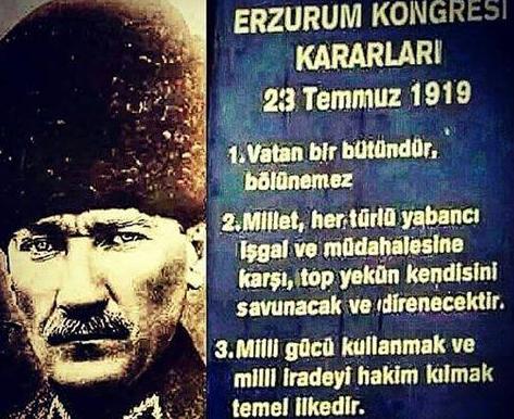 Erzurum Kongresi’nin 105. yılı