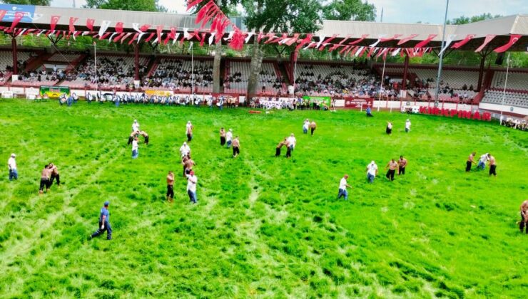 Kırkpınar’da ön eleme birinci tur başladı 