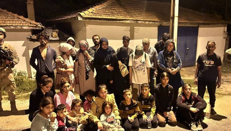 3 köyde 48 kaçak göçmen yakalandı