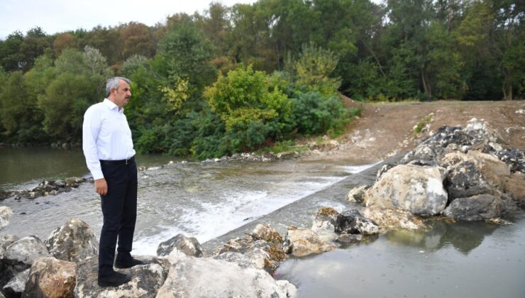 Sezer, Tunca Nehri’nde incelemede bulundu