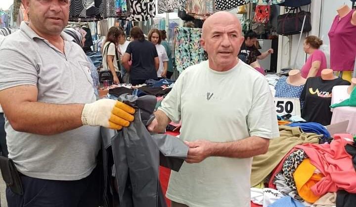 Esnaflara çöp poşeti