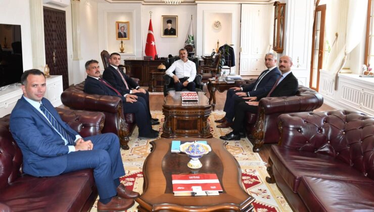 İl Göç İdaresi Müdürlerinden Vali Sezer’e ziyaret