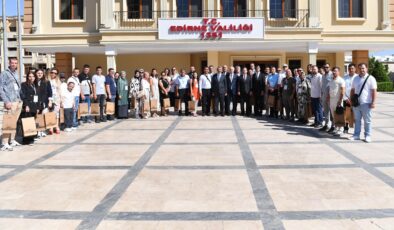 Makedonya’lı 45 öğretmen Edirne’yi keşfetti