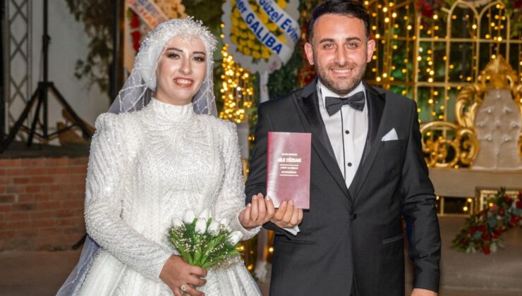Merve ile Emrah’ın mutlu günü