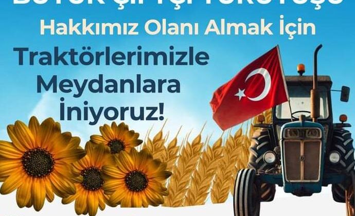 CHP’den ‘Büyük Çiftçi Yürüyüşü’