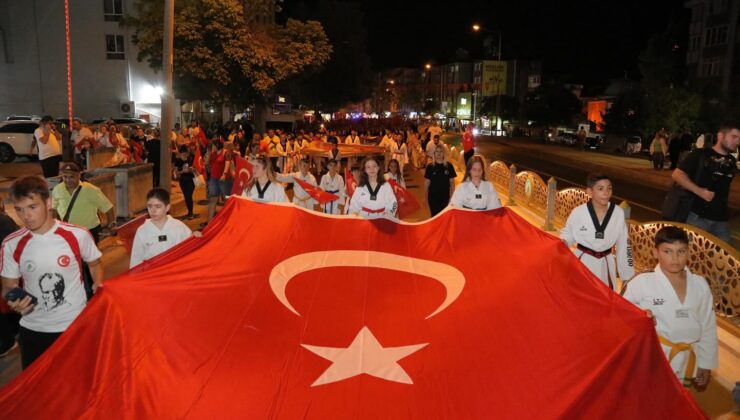 Edirne’de büyük zafer yürüyüşü