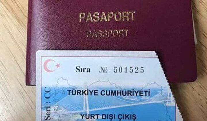 Yurt dışı çıkış harç pulu 500 lira oldu
