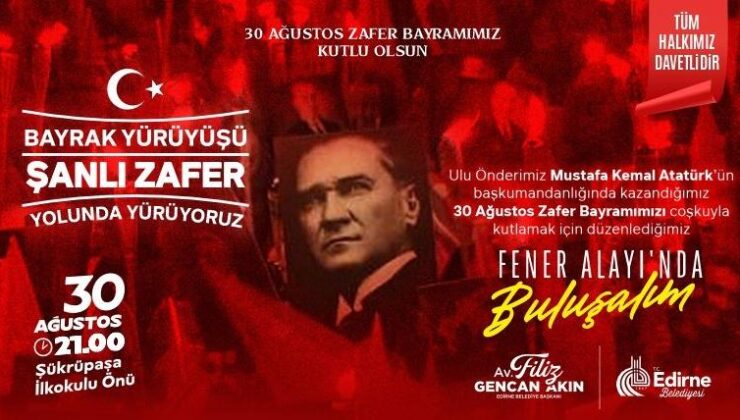 Zafer Yürüyüşü Cuma günü