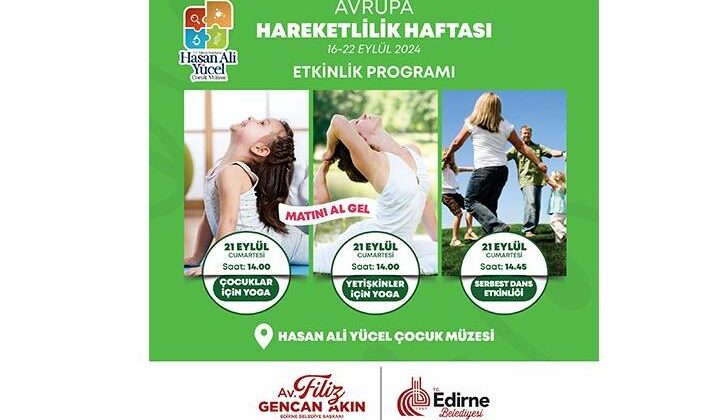 7’den 70’e etkinlik var