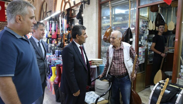 Altun’dan Alipaşa Çarşısı esnafına ziyaret