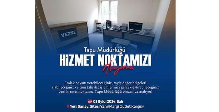 Belediyeden tapuda hız noktası