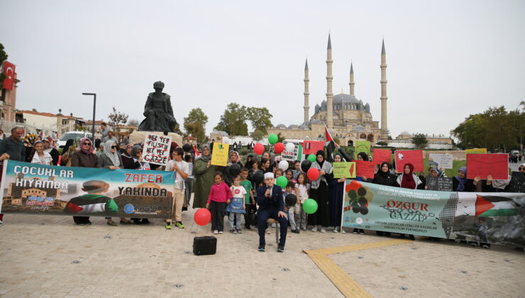 İsrail’i protesto ettiler