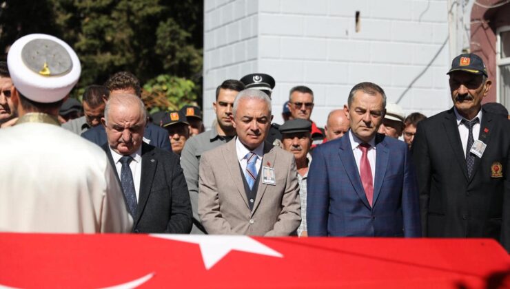 Kore gazisi Adıgüzel’e veda