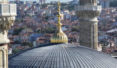 Minare ve kurşun işleri tamamlandı