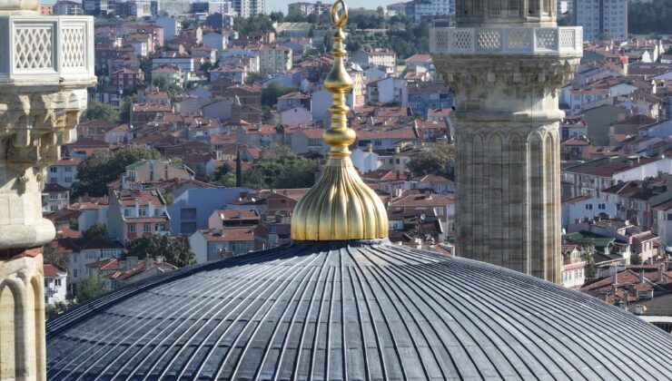 Minare ve kurşun işleri tamamlandı