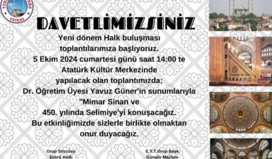 ‘Halk Buluşmaları’ başlıyor